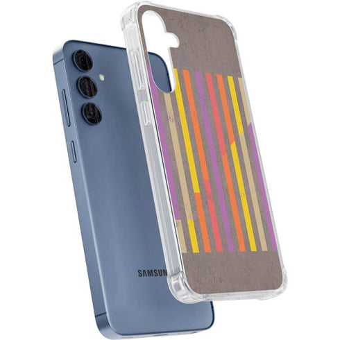 Colors of Spring Galaxy A55 5G Clear Case