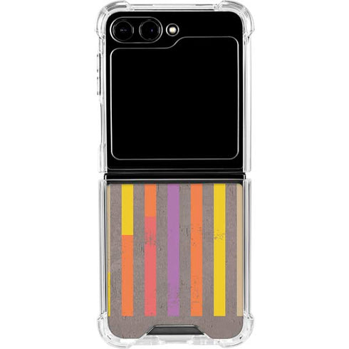 Colors of Spring Galaxy Z Flip6 Clear Case