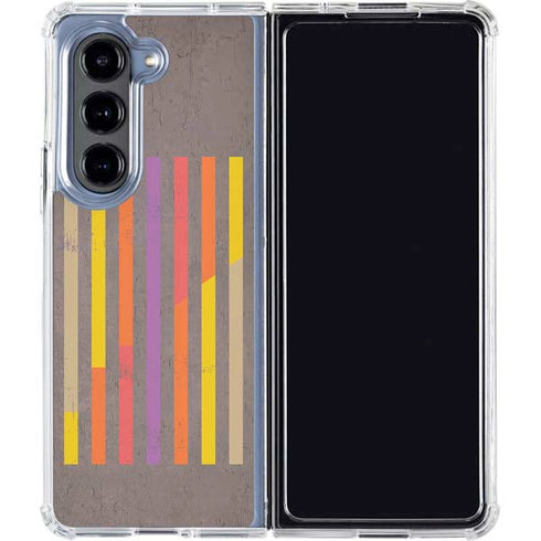 Colors of Spring Galaxy Z Fold5 5G Clear Case