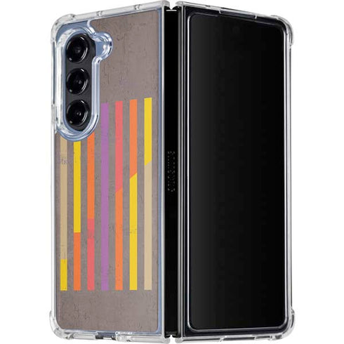 Colors of Spring Galaxy Z Fold5 5G Clear Case