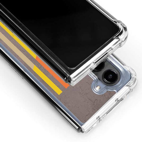 Colors of Spring Galaxy Z Fold5 5G Clear Case