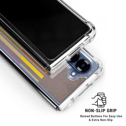 Colors of Spring Galaxy Z Fold6 Clear Case