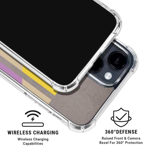 Colors of Spring iPhone 15 Clear Case