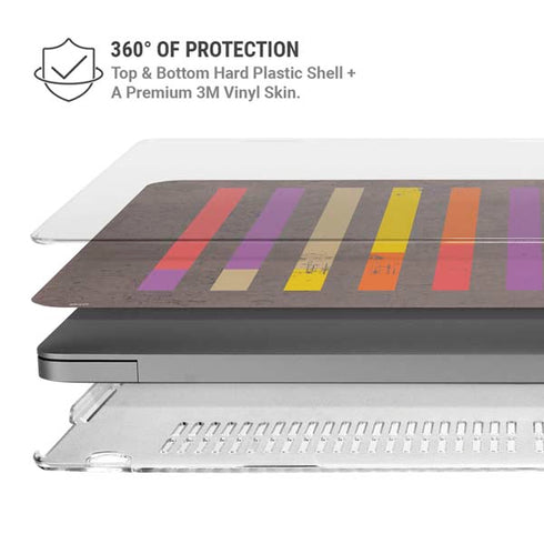 Colors of Spring MacBook Pro 14in (2021-24) Case plus Skin
