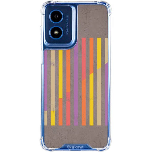 Colors of Spring Moto G 5G (2024) Clear Case