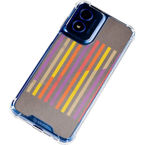 Colors of Spring Moto G 5G (2024) Clear Case