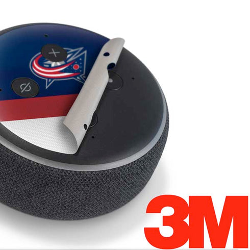 NHL Columbus Blue Jackets Alternate Jersey Amazon Echo Dot Skin