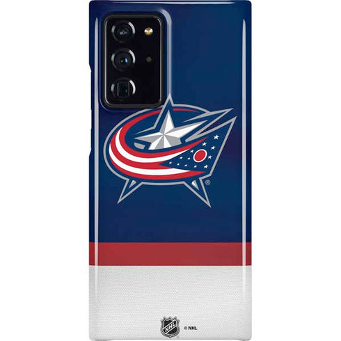 NHL Columbus Blue Jackets Alternate Jersey Galaxy Cases