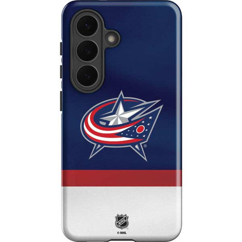 NHL Columbus Blue Jackets Alternate Jersey Galaxy S26 Impact Case