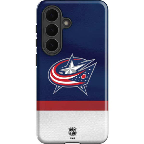 NHL Columbus Blue Jackets Alternate Jersey Galaxy S26 Plus Impact Case