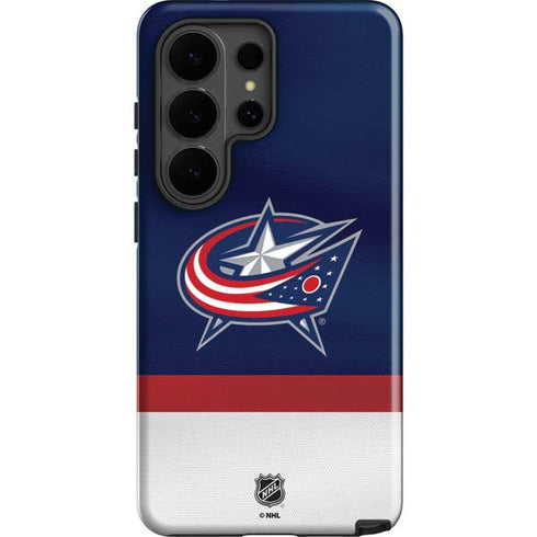 NHL Columbus Blue Jackets Alternate Jersey Galaxy S26 Ultra Impact Case