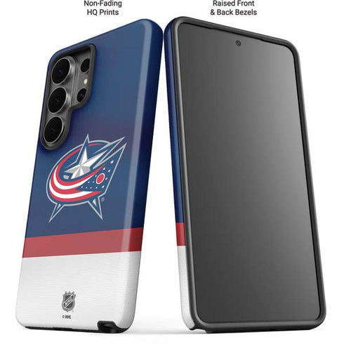 NHL Columbus Blue Jackets Alternate Jersey Galaxy S26 Ultra Impact Case