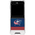 NHL Columbus Blue Jackets Alternate Jersey Galaxy Z Flip6 Clear Case