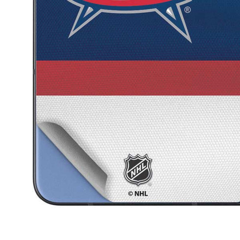 NHL Columbus Blue Jackets Alternate Jersey Galaxy Z Fold5 5G Skin