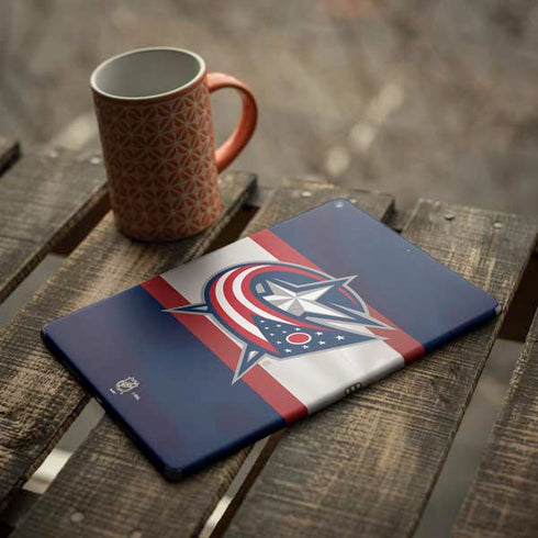 NHL Columbus Blue Jackets Alternate Jersey iPad Skins
