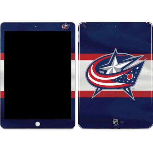 NHL Columbus Blue Jackets Alternate Jersey Apple iPad Skin