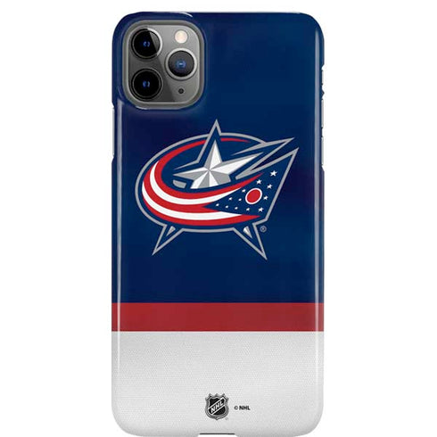 NHL Columbus Blue Jackets Alternate Jersey iPhone Cases