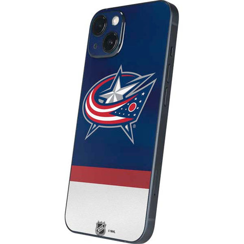 NHL Columbus Blue Jackets Alternate Jersey iPhone Skins