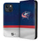 NHL Columbus Blue Jackets Alternate Jersey iPhone 15 Plus Folio Case