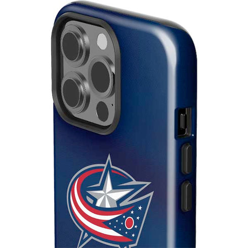 NHL Columbus Blue Jackets Alternate Jersey iPhone 15 Pro Impact Case