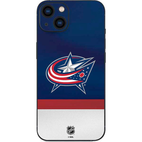 NHL Columbus Blue Jackets Alternate Jersey iPhone 15 Skin