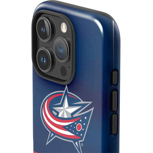 NHL Columbus Blue Jackets Alternate Jersey iPhone 16 Pro Impact Case