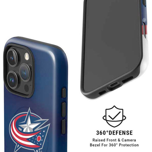 NHL Columbus Blue Jackets Alternate Jersey iPhone 16 Pro Magsafe Impact Case