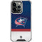 NHL Columbus Blue Jackets Alternate Jersey iPhone 16 Pro Max Clear Case
