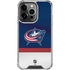NHL Columbus Blue Jackets Alternate Jersey iPhone 16 Pro Max Clear Case
