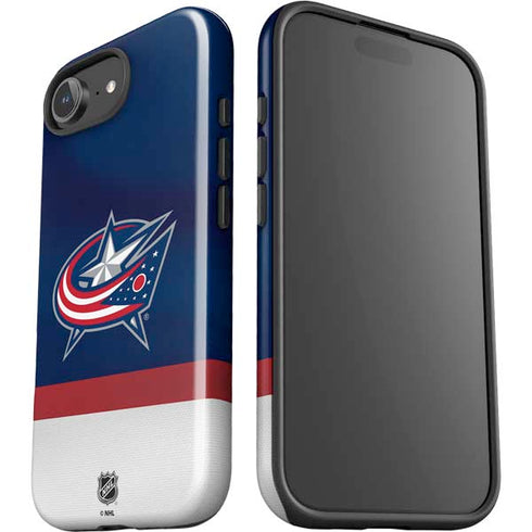 NHL Columbus Blue Jackets Alternate Jersey iPhone 16e Impact Case
