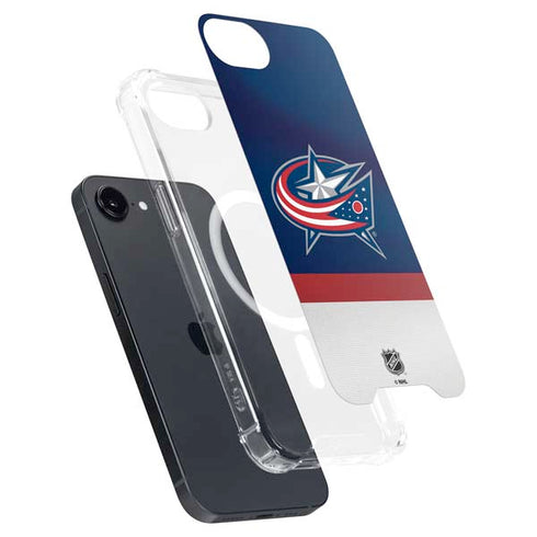 NHL Columbus Blue Jackets Alternate Jersey iPhone 16e MagSafe Case