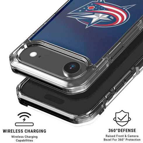 NHL Columbus Blue Jackets Alternate Jersey iPhone 17 Air Clear Case