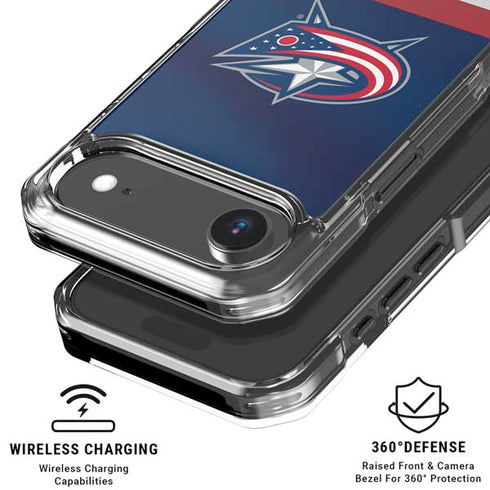 NHL Columbus Blue Jackets Alternate Jersey iPhone 17 Air MagSafe Case