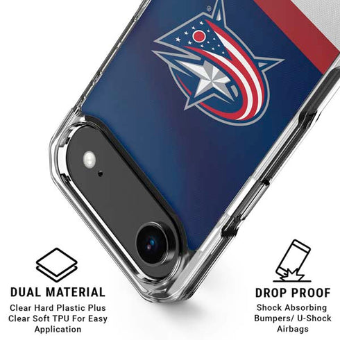 NHL Columbus Blue Jackets Alternate Jersey iPhone 17 Air MagSafe Case