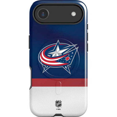 NHL Columbus Blue Jackets Alternate Jersey iPhone 17 Air Magsafe Impact Case
