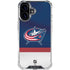 NHL Columbus Blue Jackets Alternate Jersey iPhone 17 Clear Case