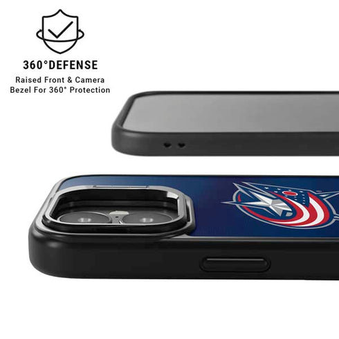 NHL Columbus Blue Jackets Alternate Jersey iPhone 17 Kickstand Case