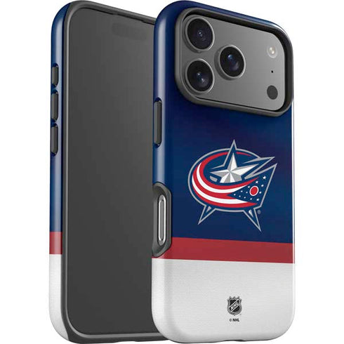 NHL Columbus Blue Jackets Alternate Jersey iPhone 17 Pro Impact Case
