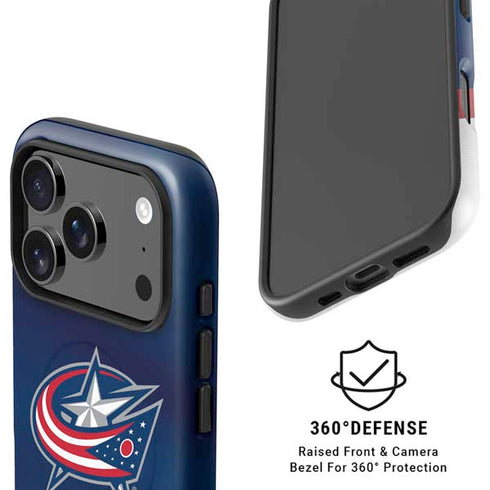 NHL Columbus Blue Jackets Alternate Jersey iPhone 17 Pro Max Magsafe Impact Case