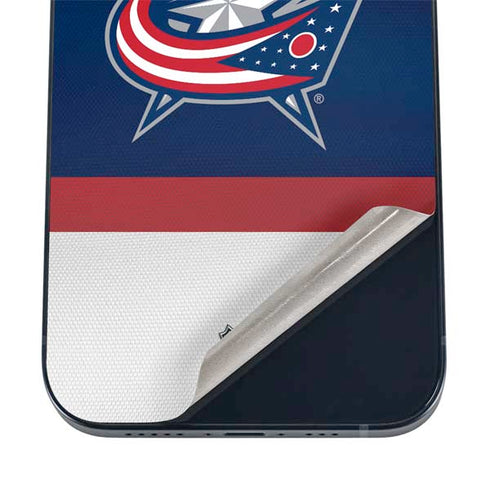 NHL Columbus Blue Jackets Alternate Jersey iPhone 17 Skin