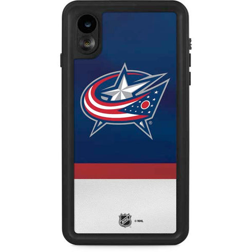 NHL Columbus Blue Jackets Alternate Jersey iPhone Cases