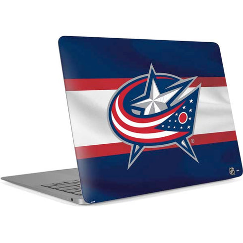 NHL Columbus Blue Jackets Alternate Jersey Apple MacBook Air Skin