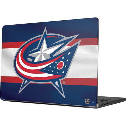 NHL Columbus Blue Jackets Alternate Jersey Apple MacBook Pro 14-inch Skin