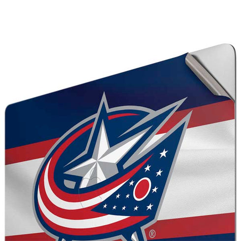 NHL Columbus Blue Jackets Alternate Jersey Apple MacBook Pro 16-inch Skin
