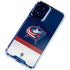 NHL Columbus Blue Jackets Alternate Jersey Moto G 5G (2024) Clear Case
