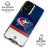 NHL Columbus Blue Jackets Alternate Jersey Moto G Power 5G (2024) Clear Case