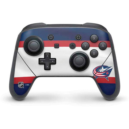 NHL Columbus Blue Jackets Alternate Jersey Nintendo Skins