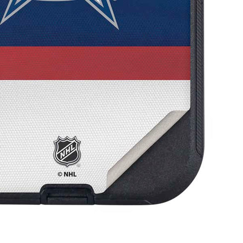 NHL Columbus Blue Jackets Alternate Jersey Otterbox Defender iPhone Skin