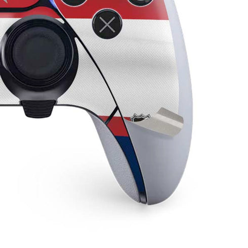 NHL Columbus Blue Jackets Alternate Jersey PS5 DualSense Edge Pro Controller Skin