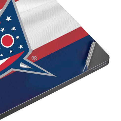 NHL Columbus Blue Jackets Alternate Jersey Surface Laptop 7 13.8in Skin